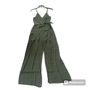 GB Long Military Green Jump Suit
